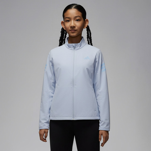 Adidas Kids阿迪儿童2026女大童JG PE WV JKT梭织无帽外套KS8093