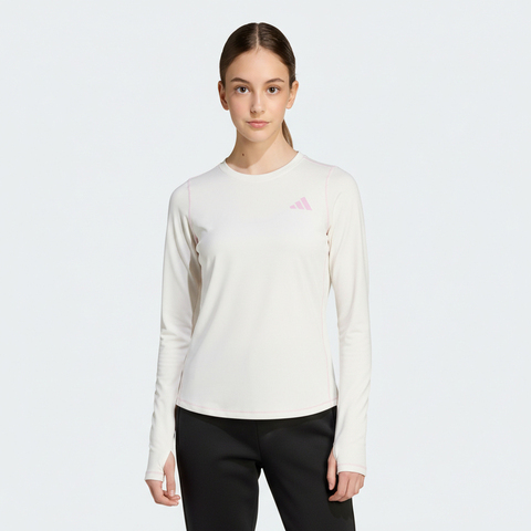 Adidas Kids阿迪儿童2026女大童JG PE LS TEE针织无领长TKS0287