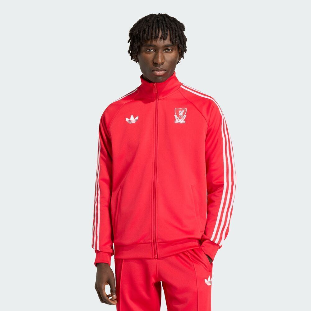 adidas阿迪达斯2026男子LFC OG TT针织无帽外套JZ0144