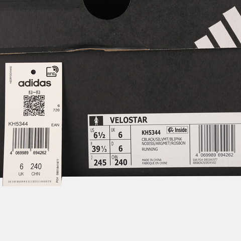 adidas阿迪达斯2026女子VELOSTAR跑步常规KH5344