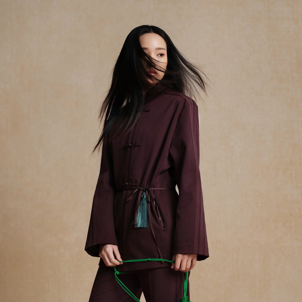 adidas阿迪达斯2026女子SUIT JACKET针织无帽外套HY2112