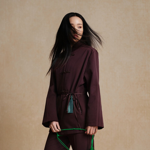 adidas阿迪达斯2026女子SUIT JACKET针织无帽外套HY2112