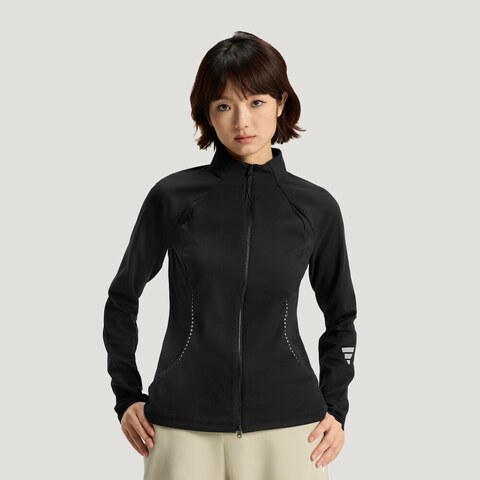 Adidas FOS阿迪先锋运动2026女子FOS W KN FZ SWT针织无帽卫衣KU5380