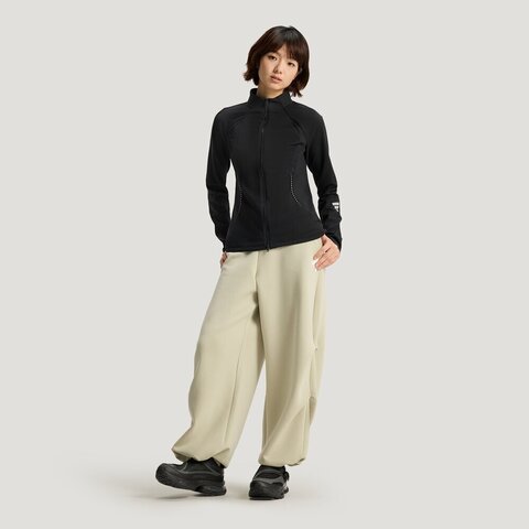 Adidas FOS阿迪先锋运动2026女子FOS W KN FZ SWT针织无帽卫衣KU5380