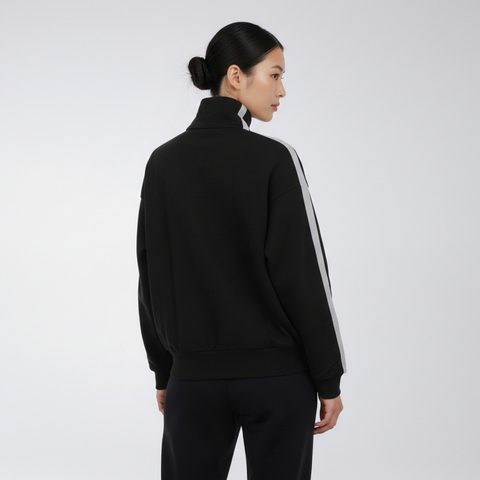 adidas阿迪达斯2026女子FAV FT 3S JKT针织无帽外套KW0654