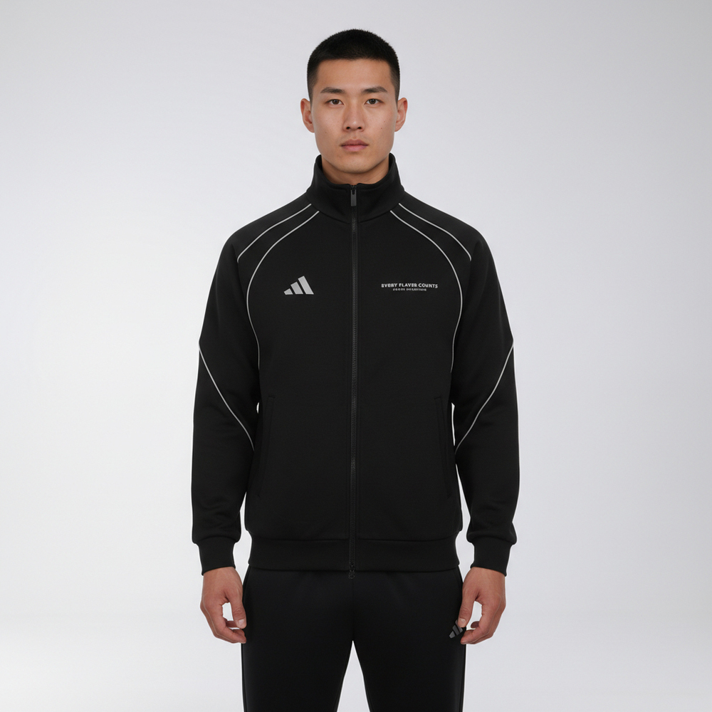 adidas阿迪达斯2026男子BL TRACK TOP针织无帽外套IB6966