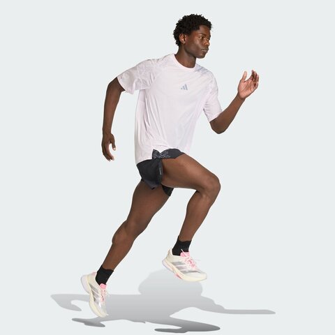 adidas阿迪达斯2026男子ADIZERO T TE M梭织无领短TKE4396