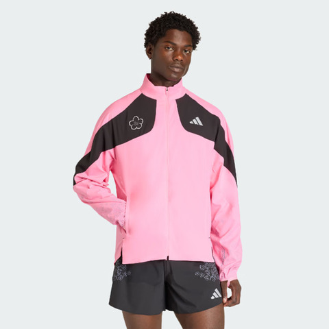 adidas阿迪达斯2026男子ADIZERO T JKT M梭织无帽外套KC1237