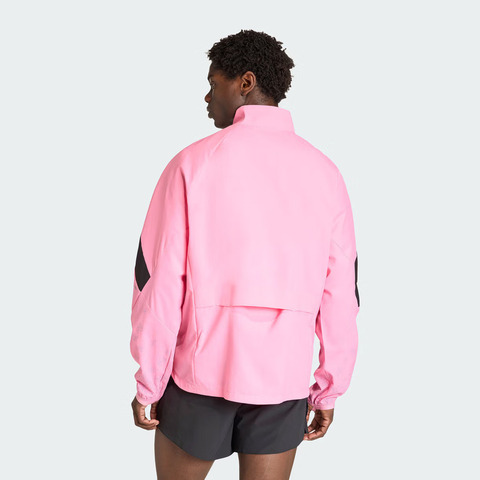 adidas阿迪达斯2026男子ADIZERO T JKT M梭织无帽外套KC1237