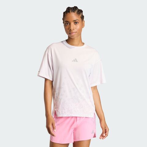 adidas阿迪达斯2026女子ADIZERO T TE W梭织无领短TKE4397