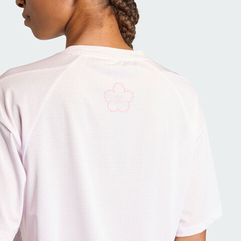 adidas阿迪达斯2026女子ADIZERO T TE W梭织无领短TKE4397