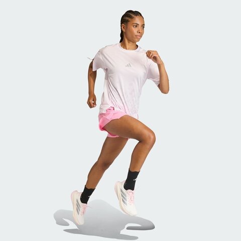 adidas阿迪达斯2026女子ADIZERO T TE W梭织无领短TKE4397