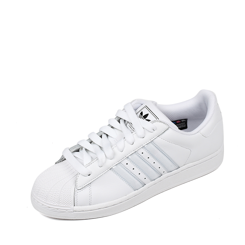 adidas阿迪三叶草男子贝壳头皮质休闲鞋q20627