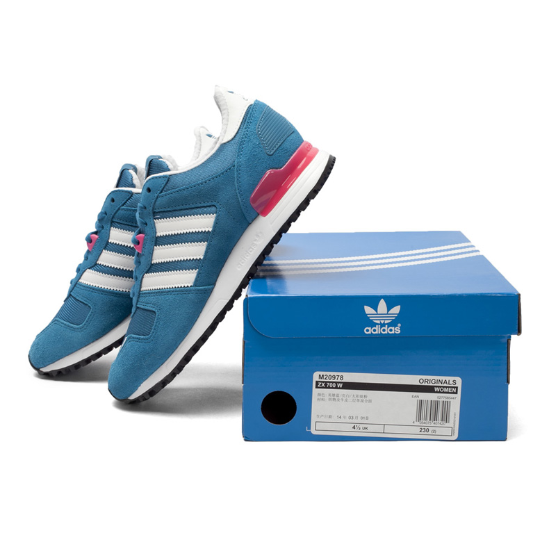 阿迪三叶草M20978蓝色】adidas阿迪三叶草女子ZX 700系列阿SA款休闲鞋M20978