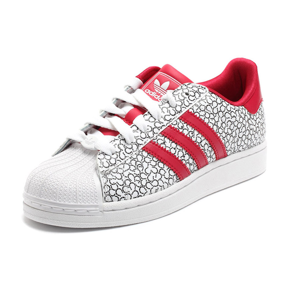 adidas阿迪三叶草女子贝壳头休闲鞋d65478