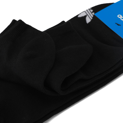 Adidas Originals阿迪达斯三叶草2024中性 TREFOIL LINER 袜子(3双)S20274