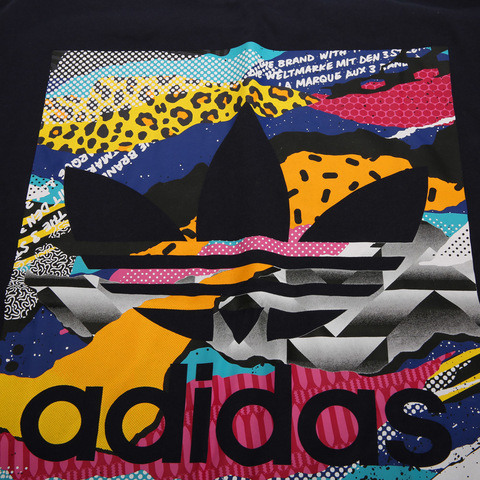 adidas阿迪三叶草年新款男子常规系列短袖T恤BK7695