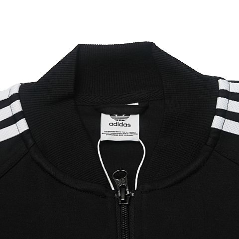 adidas Originals阿迪三叶草新款女子3 STR TRACKTOP系列运动衫BR4436