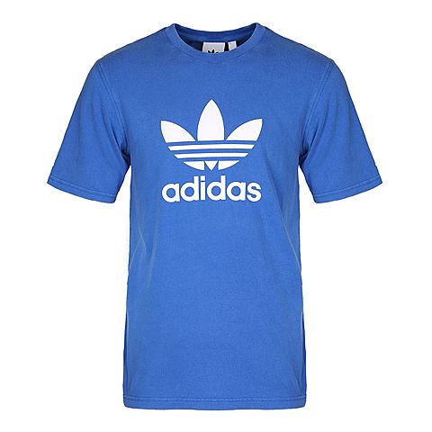 adidas Originals阿迪三叶草男子TREFOIL T-SHIRT短袖T恤CW0703