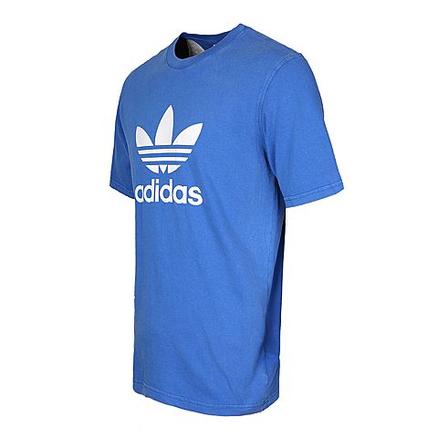 adidas Originals阿迪三叶草男子TREFOIL T-SHIRT短袖T恤CW0703