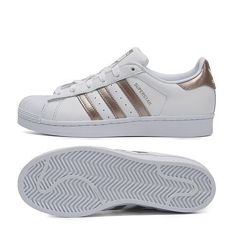 adidas Originals阿迪三叶草女子SUPERSTAR WFOUNDATION休闲鞋CG5463