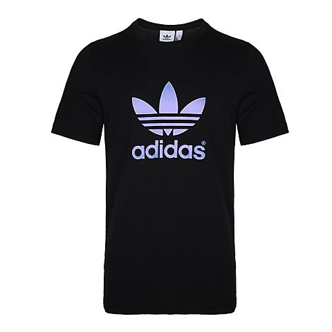 adidas Originals阿迪三叶草男子Foil Print Tee圆领短T恤DP8569