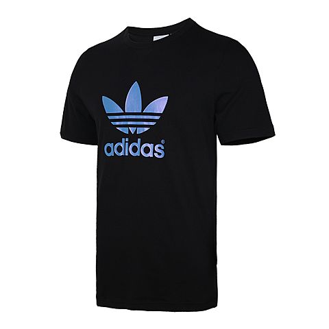 adidas Originals阿迪三叶草男子Foil Print Tee圆领短T恤DP8569