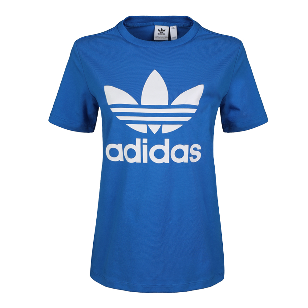 adidas Originals阿迪三叶草女子TREFOIL TEE圆领短T恤DH3132