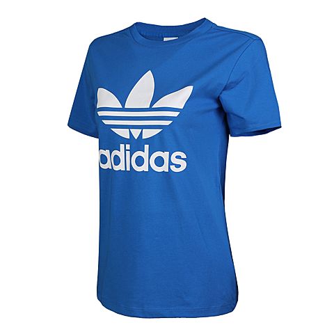 adidas Originals阿迪三叶草女子TREFOIL TEE圆领短T恤DH3132