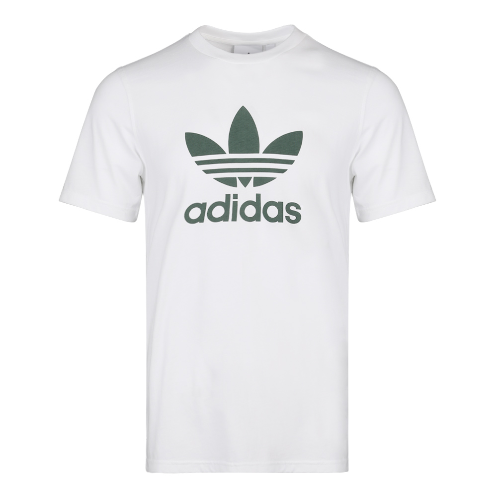 adidas Originals阿迪三叶草男子TREFOIL T-SHIRT圆领短T恤DH5773