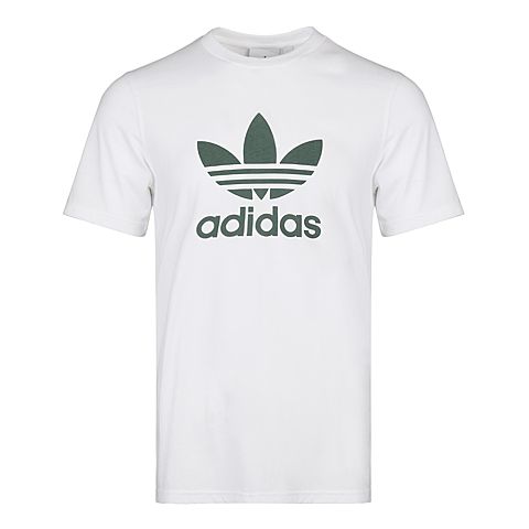 adidas Originals阿迪三叶草男子TREFOIL T-SHIRT圆领短T恤DH5773