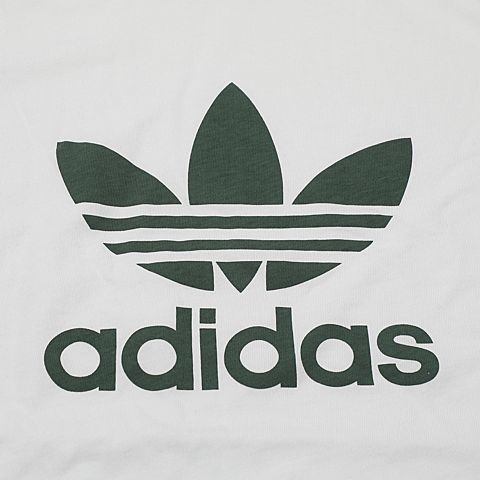 adidas Originals阿迪三叶草男子TREFOIL T-SHIRT圆领短T恤DH5773