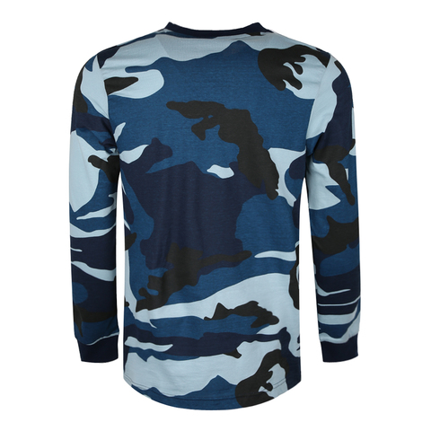 adidas Originals阿迪三叶草男子CAMO LS TEE长袖T恤DV2066