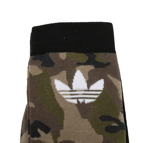 adidas Originals阿迪三叶草中性CAMO CREW 2PP袜子DV1501