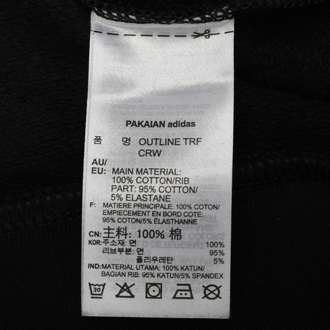 adidas Originals阿迪三叶草男子OUTLINE TRF CRW针织套衫ED4687