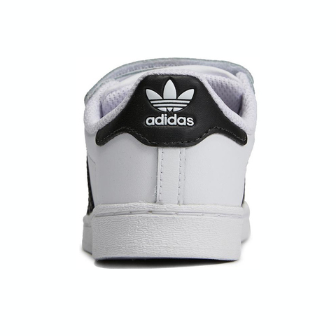 Adidas Original阿迪达斯三叶草2024男婴童SUPERSTAR CF IKIDS休闲鞋EF4842