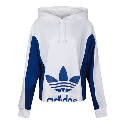 adidas Originals阿迪三叶草女子HOODED SWEATER连帽卫衣FU1757