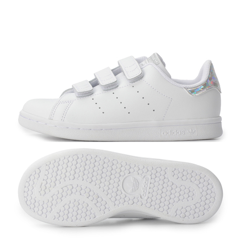 adidas originals阿迪三叶草中性小童STAN SMITH CF C休闲鞋EE8484
