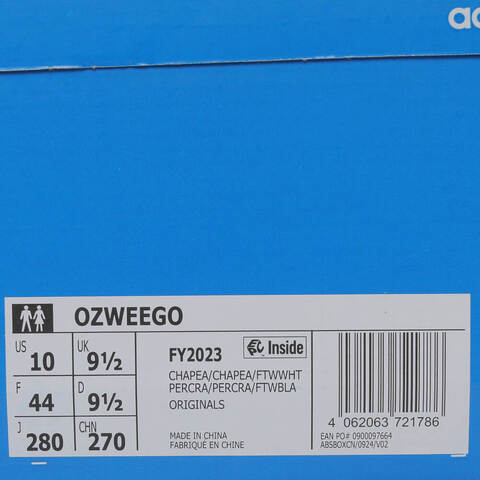 adidas Originals阿迪三叶草2025中性OZWEEGOORI-RUNNINGFY2023