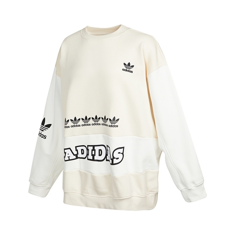 Adidas Original阿迪达斯三叶草2021女子SWEATER卫衣H20451