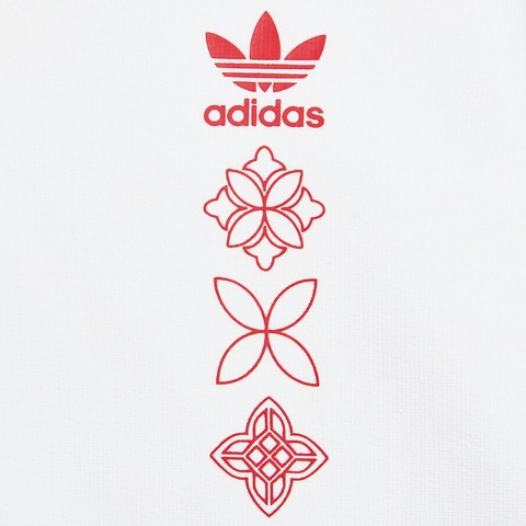 Adidas Original阿迪达斯三叶草2021女子CNY HOODY套头衫HC0569