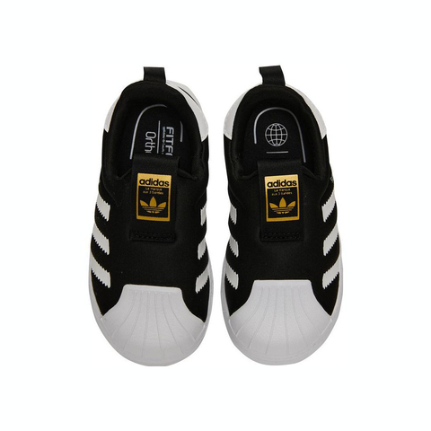 Adidas Original阿迪达斯三叶草2024中性婴童SUPERSTAR 360 IDIRECTIONAL休闲鞋GX3233