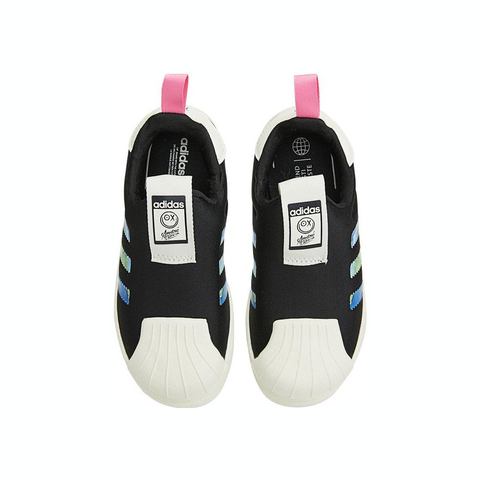 adidas Originals阿迪三叶草2022男小童SUPERSTAR 360 C三叶草童装GY9153