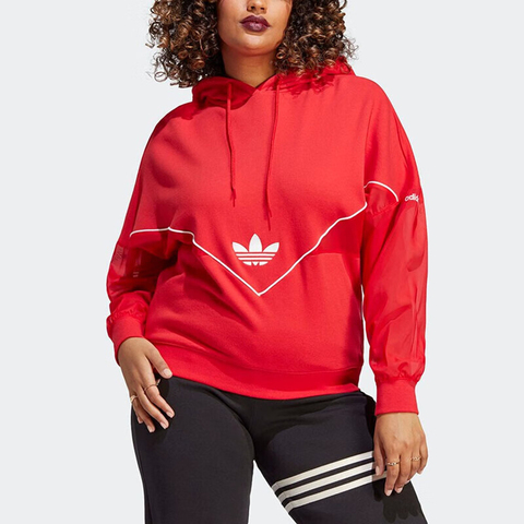 adidas Originals阿迪三叶草2022女子NEXT HOODIE针织连帽套衫IC5379