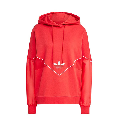 adidas Originals阿迪三叶草2022女子NEXT HOODIE针织连帽套衫IC5379