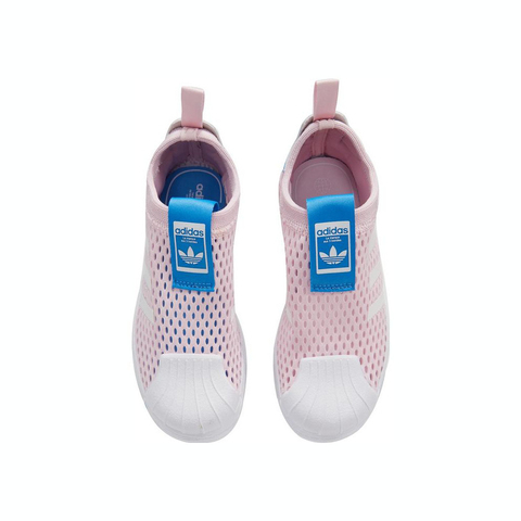 adidas Originals阿迪三叶草2023女小童SUPERSTAR 360 2.0 C三叶草休闲鞋FZ5605