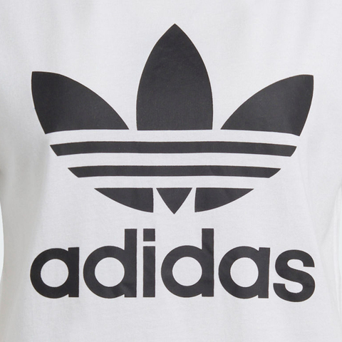 adidas Originals阿迪三叶草2023女子TREFOIL TEE圆领短T恤IK4036