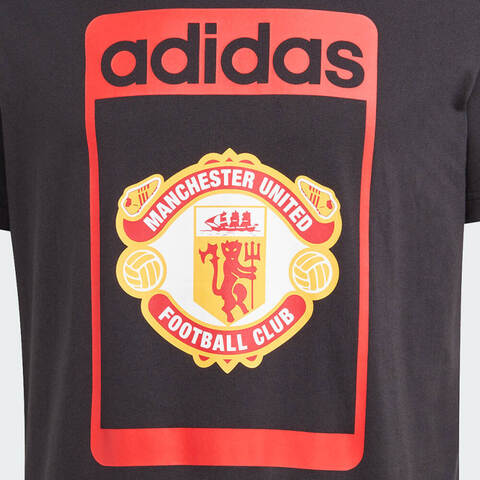 adidas Originals阿迪三叶草2023男子MUFC CLUB TEE圆领短T恤IP5551