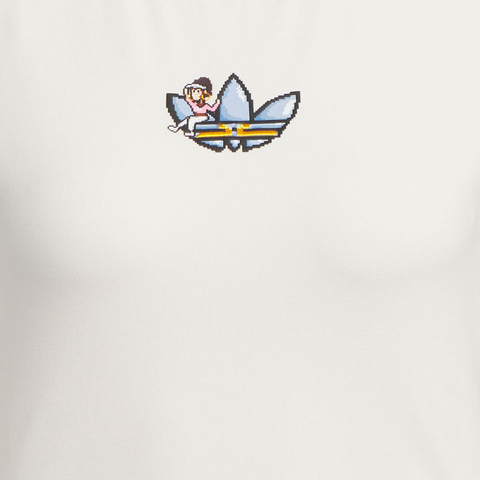 adidas Originals阿迪三叶草2023女子MK CROP TEE圆领短T恤IP1774