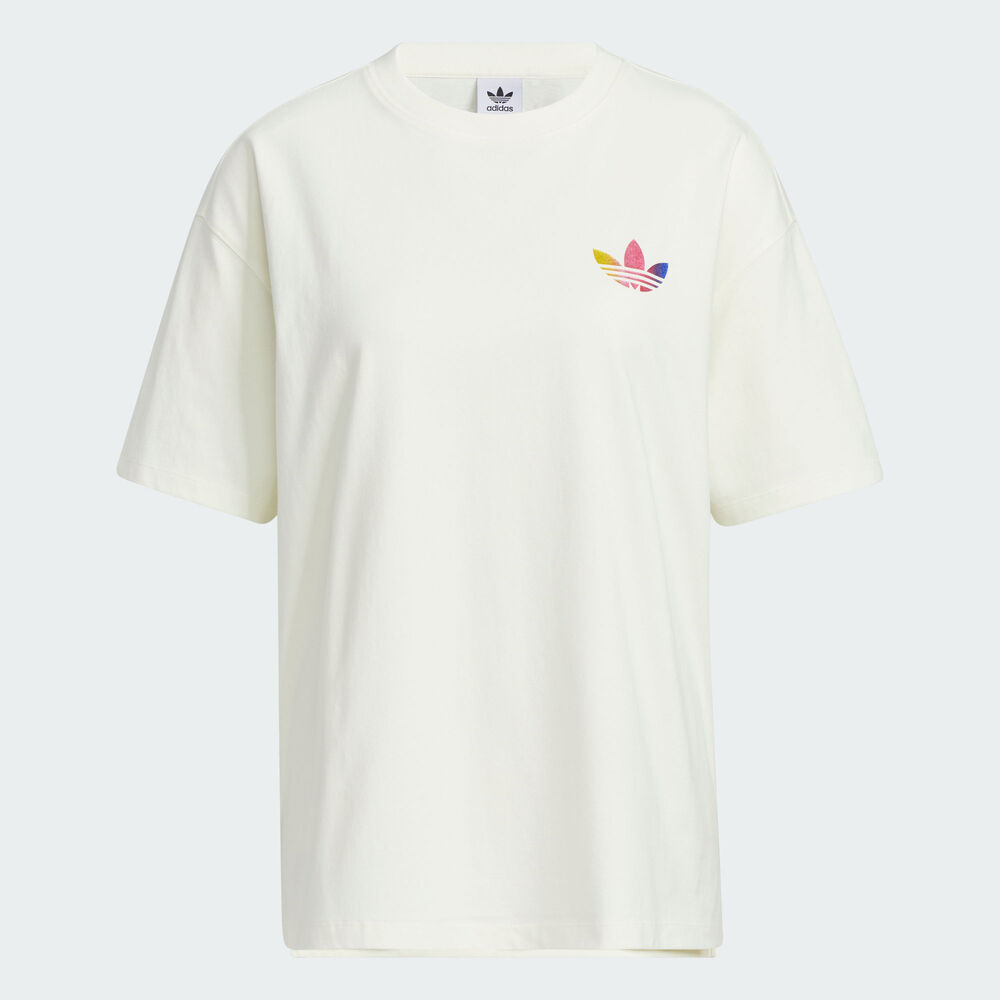 adidas Originals阿迪三叶草2023女子LT TEE SS W 2圆领短T恤IK8628